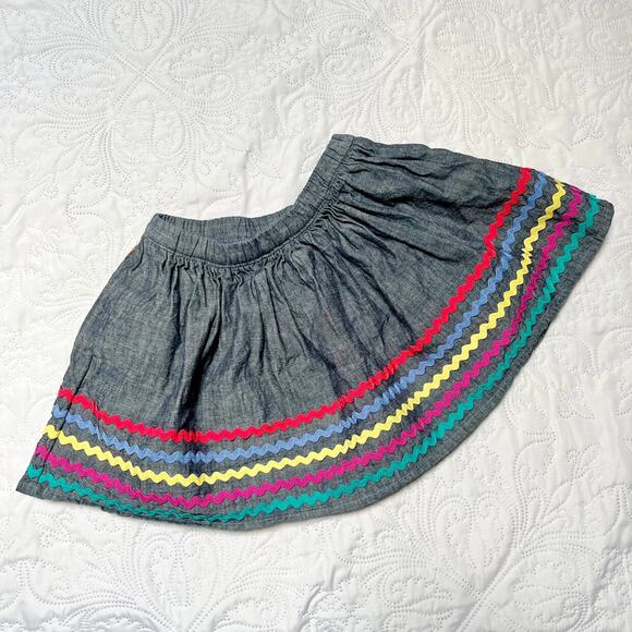 Tea Collection Ric Rac Twirl Skirt Size 4 - Picture 2 of 6